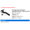 thumbnail image 2 of Front Right Outer Tie Rod End - Compatible with 2003 - 2006 Ford E-250 2004 2005, 2 of 2