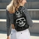 thumbnail image 5 of Fotbe Black White Hat Skull Mochila de Lona con Estampado, Mochila Duradera, Mochila Versátil de Alta Calidad, Mochila Compacta Vintage-Small, 5 of 5