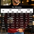 thumbnail image 4 of IAJDKMEK Men's Raglan Long Sleeve Shirt - Round Neck Casual Tee, Soft Everyday Shirt for Men, Great Work Shirts and Weekend Wear,Blue L, 4 of 7