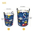 thumbnail image 5 of Haiem Animals Rescue Team Laundry Basket, Laundry Hamper, Collapsible Laundry Baskets, Dirty Clothes Hamper, Waterproof with Handles for College Dorm, Family-Small, 5 of 8