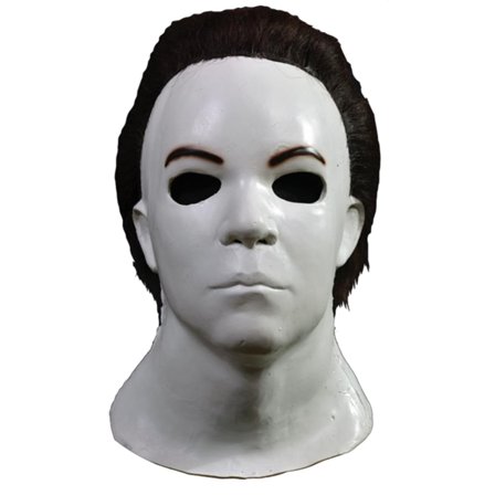 HALLOWEEN White Latex Halloween Costume Mask