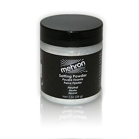 Mehron Neutral Setting Powder - 1 Oz. Shaker Jar