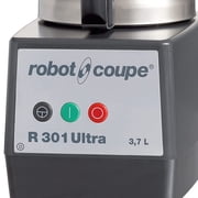 Robot Coupe R301 Ultra B Commercial 3.7-Liter Food Processor, Stainless Steel Bowl, 120v, ETL-Sanitation