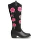 thumbnail image 2 of Bota Vaquera Larga para Mujer Dominiq Mod. 1151 Bordado de Rosas, 2 of 5