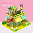 thumbnail image 1 of Children‘s 3d Stall Stereo Jigsaw Puzzle DIY Handmade House Car Model Assembled Toys Early Education Building Blocks, 1 of 7