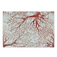 thumbnail image 1 of Coral Cutting Board, Monochrome Watercolor Image of Leafless Fall Autumn Tree Branches Peaceful Print, Decorative Tempered Glass Cutting and Serving Board, Small Size, Dark Coral, by Ambesonne, 1 of 1
