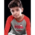 thumbnail image 5 of Tstars Boys Unisex Valentine's Day Love You Set My Heart on Fire Valenine's Gift Idea for Boy 3-4 Sleeve Baseball Jersey Toddler Shirt, 5 of 6