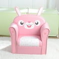 thumbnail image 1 of Kids Sofa, Childrens Single Sofa Cute Rabbit Model Kids Sofa Chair, Pink, 1 of 8