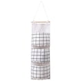 thumbnail image 2 of 3pcs Wall Mounted Storage Bag Door Organizer Bedroom Wall Shelves Room Storage Hanging Organizer, 2 of 8