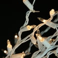 thumbnail image 2 of Northlight 4' White Lighted Christmas Cascade Twig Tree Outdoor Yard Art Decoration  - Clear Lights, 2 of 2