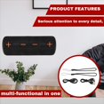 thumbnail image 5 of S10 Altavoz Bluetooth Desmontable Altavoz Portátil IPX6 Impermeable Adecuado Boom Box Efecto de Iluminación Colorido, 5 of 5