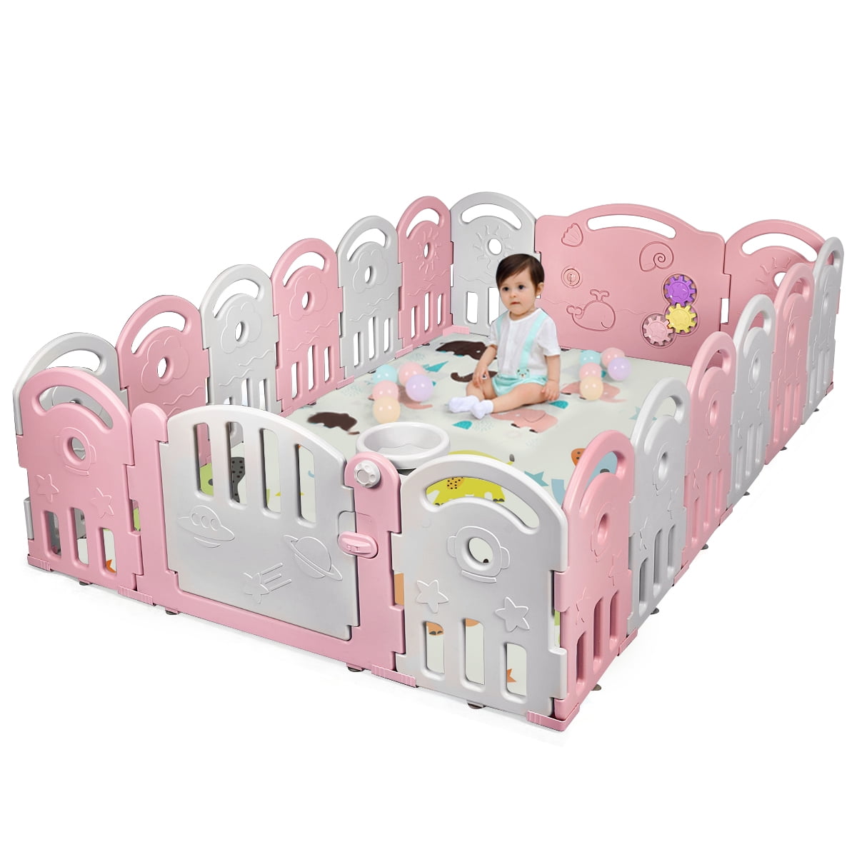 costway baby playpen