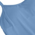 thumbnail image 5 of Womens Tank Tops With Built In Bra，Seamless Tank Tops For Women Crop Top Tanks For Women 3-Pack Blue 2XL, 5 of 7