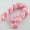 Pink, variant on Jiaroswwei 1Roll 25m Nylon Cord Thread Chinese Knot Macrame Bracelet Braided String