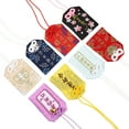 thumbnail image 1 of EeaseMX 10 amuletos japoneses de la fortuna, bolsitas de Omamori, pequeñas bolsas de bendición, colgantes para bolsas., 1 of 7