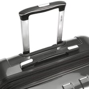 DELSEY PARIS Helium Aero 31 Large Checked Hardside Expandable Spinner Luggage, Brushed Metal