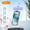 淡紫色, variant on 1PCS Moonlight White Waterproof Phone Case Touchscreen Swim Dive Rainproof