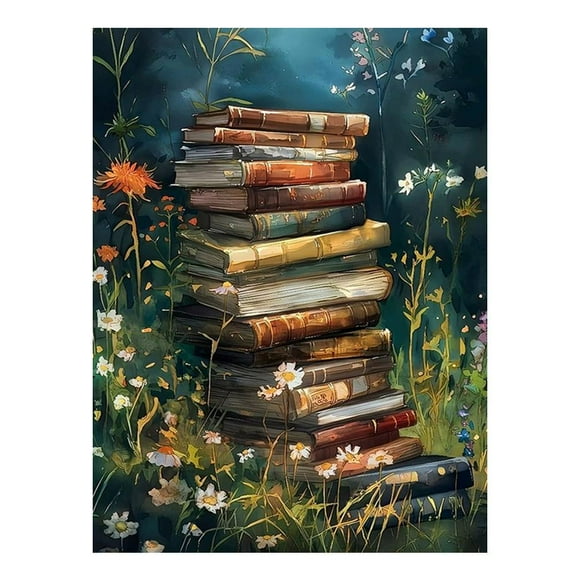 Livre Peinture Diamant Art, Fournitures d'Artisanat DIY Kits de Peinture Diamant Art