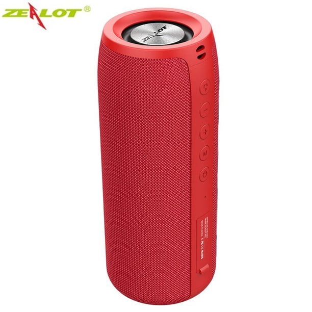 ZEALOT S51 Potente Altavoz Bluetooth Bajo Inalámbrico Subwoofer portátil Caja de sonido a prueba de agua Soporte TF, TWS, Unidad flash USB Tan Jianjun unisex