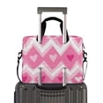 thumbnail image 2 of FORMRS 16" Laptop Bag Carrying Sleeve Case with Handle Travel Shoulder Briefcase, Heart Geometric, 2 of 8