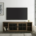 thumbnail image 4 of Arnold Reclaimed Barnwood Sliding Door TV Stand by River Street Designs, 4 of 11