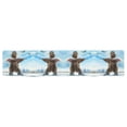 thumbnail image 2 of MYPOP Furious Bear Table Runner Placemat 16x72 inches, Funny Brown Bear Table Cloth for Office Kitchen Dining Wedding Party Home Decor, 2 of 6
