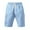 Light Blue, variant on MIXUE Mens Shorts Summer Solid Color Pocket Outdoor Sports Casual Loose Linen Cargo Mens Workout Shorts Activewear,Gray,XXL