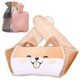 thumbnail image 4 of 2024 Kawaii Water Bottle Belt Large Hand Warmer Cute Animal Hot Water Bottle Belt Hot Water Bag Hot Water Cover Bottle Heater, 4 of 5