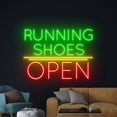 thumbnail image 3 of Handmadetneonsign Running Shoes Open Neon Sign, Shoes Shop Wall Art Decor, Sport Shoes Wall Decor, 3 of 5