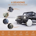 thumbnail image 4 of Juego de 4 fundas para neumáticos Kayme para autocaravanas, remolques y caravanas, 4 of 7