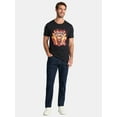 thumbnail image 2 of Netflix Stranger Things Men's and Big Men's Hellfire Club Graphic Tee Shirt, Sizes S-3XL, 2 of 5