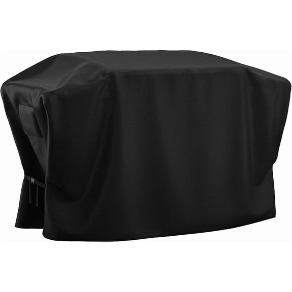 SHINESTAR Griddle Cover for Blackstone 28 Inch Griddle with Hood | Heavy Duty Waterproof 5483 Premium Flat Top Gas Grill Cover | Features Large Air Vent & Click-Close Straps, Black