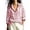 *Pink, variant on VBVC Women's Plaid Button Down Shirt , Ladies' Long Sleeve Collared Blouse , Casual Y2K Breathable Top For Women, Black , S-2XL
