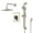PVD Brushed Nickel, variant on Pioneer Faucets TD-4MO300-ADA-BN Mod Shower Only Trim Package - Nickel