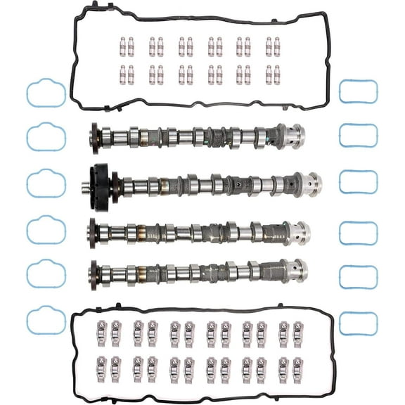 Engine Camshafts Rockers Arm Lifters Kit, 3.6L V6 Pentastar, for Jeep Wrangler Grand Cherokee Grand Caravan,for Dodge Durango Charger Challenger,for Ram 1500,for Chrysler 300,11-16