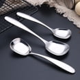 thumbnail image 6 of Square Head Spoons, Korean Style Square Sugar Spoon, Durable Thick Heavy Stainless Steel Soup Spoon Table Spoons Flat Square Spoon, Dessert Coffee Spoons, Small Spoons for Home, 1Pc(Silver,6.1x1.5"), 6 of 9