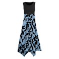 thumbnail image 3 of WILLBEST Vestido Largo De Verano Para Mujer, Informal, Fluido, Floral, Elegante, Chaleco Largo, 3 of 3