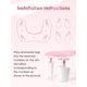 thumbnail image 4 of Reposabrazos para almohada de manicura Nail Tech LIONVISON en forma de U, 4 of 7