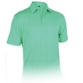 thumbnail image 1 of Monterey Club Men's Spinner Texture Solid Golf Polo Shirt #3609, 1 of 2