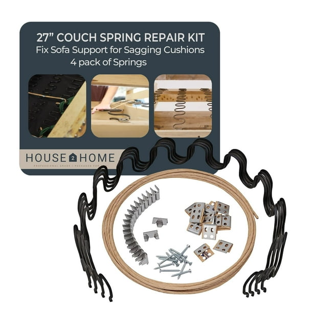 Kit de reparación de muelles para sofá House2Home, soporte para sofá de 27 pulgadas