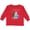 Red, variant on Inktastic I Want a Hippopotamus for Christmas Boys or Girls Long Sleeve Toddler T-Shirt