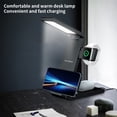 thumbnail image 3 of XGFHYJEH Charging Station, Wireless Charging Station, Charging Station for Multiple Devices, Wireless Charging, 15W 4 in 1 Charging Station, Wireless Charge, for Android, Iphone, Apple, Samsung, Ipad, 3 of 7