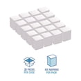 thumbnail image 4 of Boardwalk Low-Fold Dispenser Napkins, 1-Ply, 7 x 12, White, 400/Pack, 20 Packs/Carton, 4 of 7