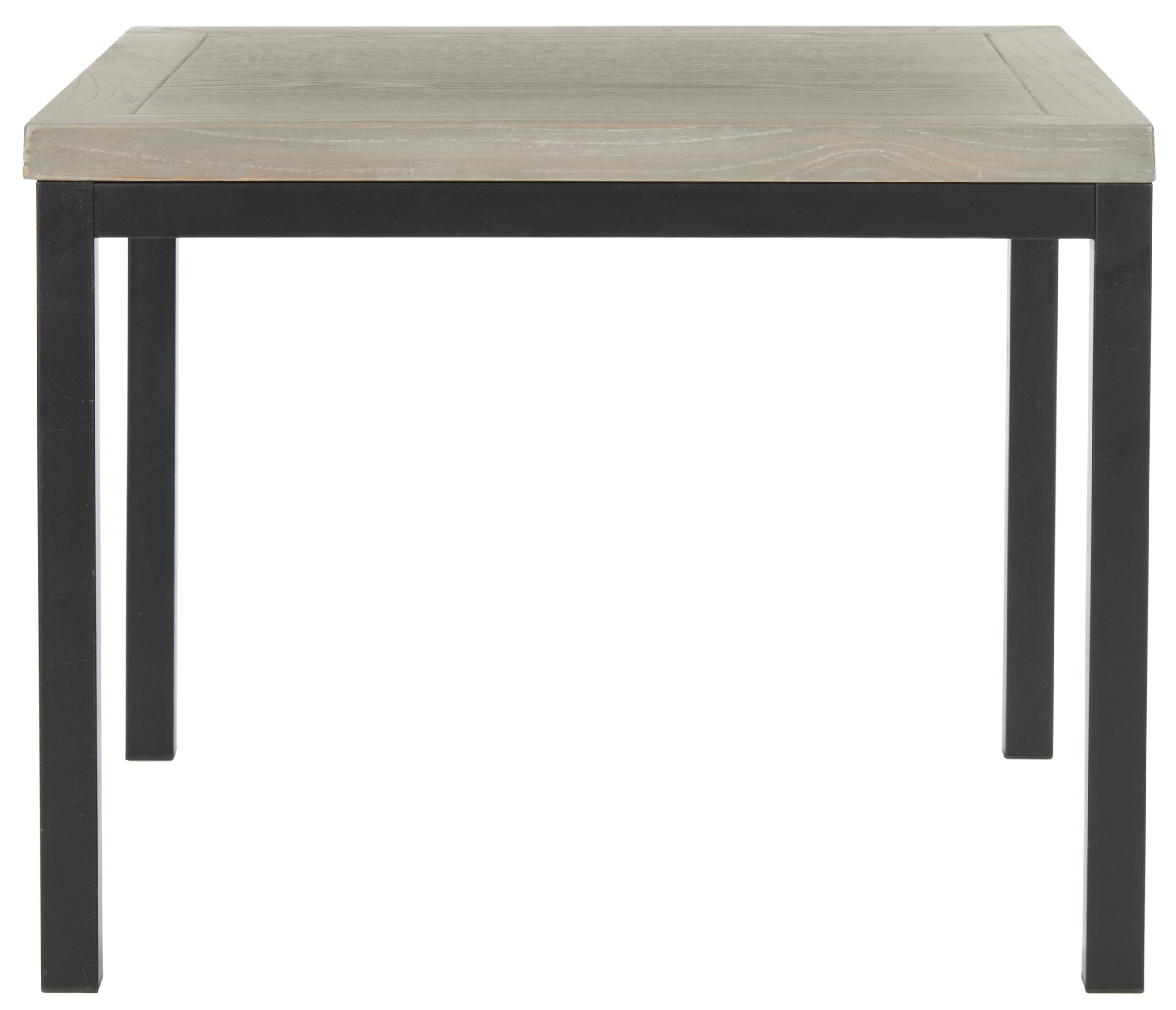 SAFAVIEH Dennis Transitional Wood Side Table, French Gray