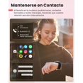 thumbnail image 3 of Fosmet Reloj Inteligente Mujer Con Llamada, 1,39 Smartwatch Mujer A58 Seguimiento Del Periodo, 120+ Sports Modes, Pulsómetro, Spo2, Monitor Sueño, Podómetro For Android Ios Oro Negro, Regalo Mujer, 3 of 8