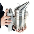thumbnail image 3 of UBesGoo Enfumoir pour Ruche en Acier Inoxydable avec Pare-Chaleur Équipement d'Apiculture, 3 of 5