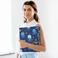 thumbnail image 6 of FORMRS 3 Ring Binder 1.5 inch with Pockets Set of 2 Clip Board 200 Sheets Capacity, Blue Jellyfish, 6 of 8