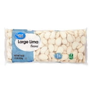 Great Value Large Lima Beans, 1 lb