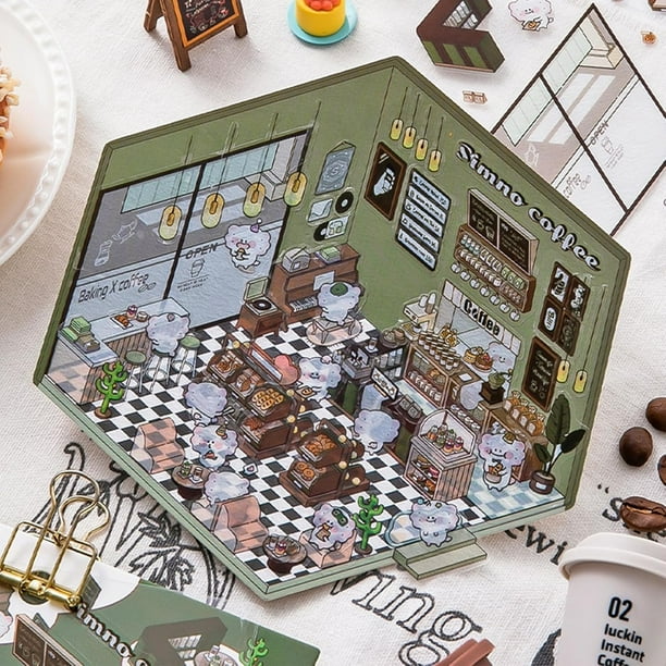 Storage and Landscape Sticker Series - 3D Sticker Scene, Creative