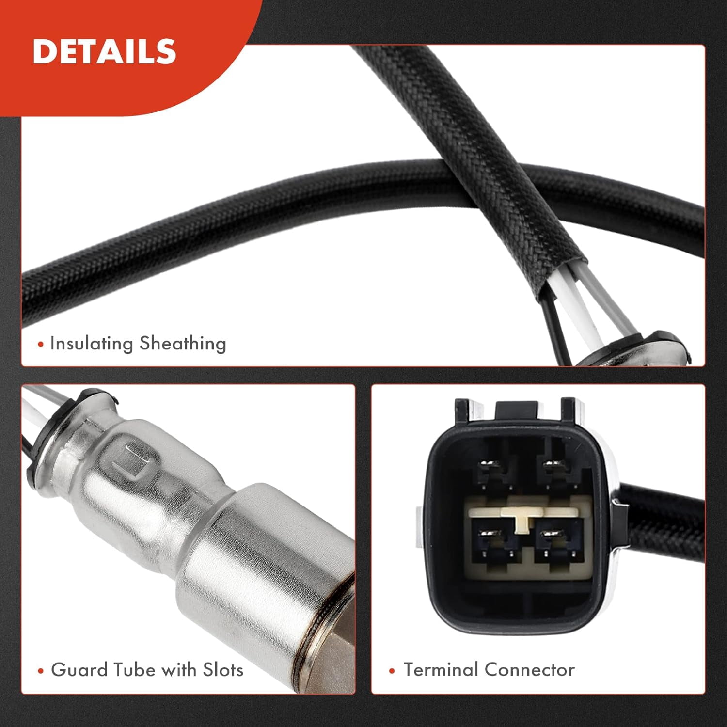 A-Premium O2 Oxygen Sensor Compatible with Nissan Sentra 2013-2019 1.8L, Upstream and Downstream, 2-PC Set, Replace# 226933SR0A